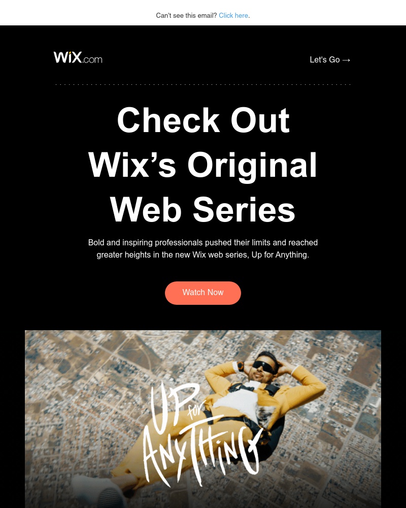 Wix - Wix’s Original Web Series Is Here