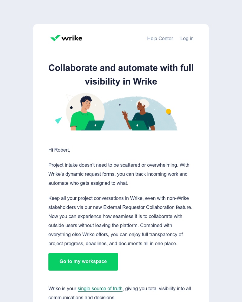 Wrike - Work 30% more efficiently in Wrike