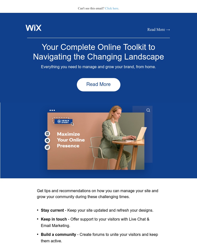 Wix - Working Remotely? We've Got You Covered.