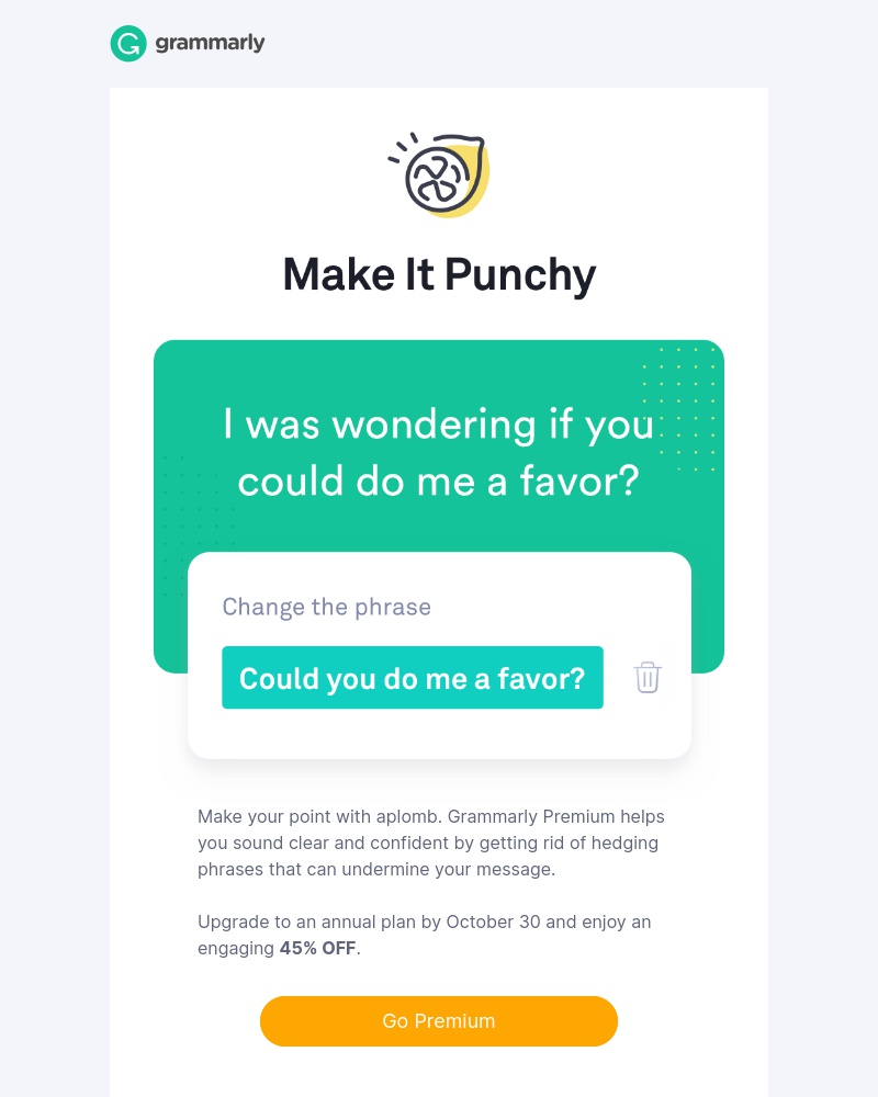 Onboarding on Grammarly video screenshot