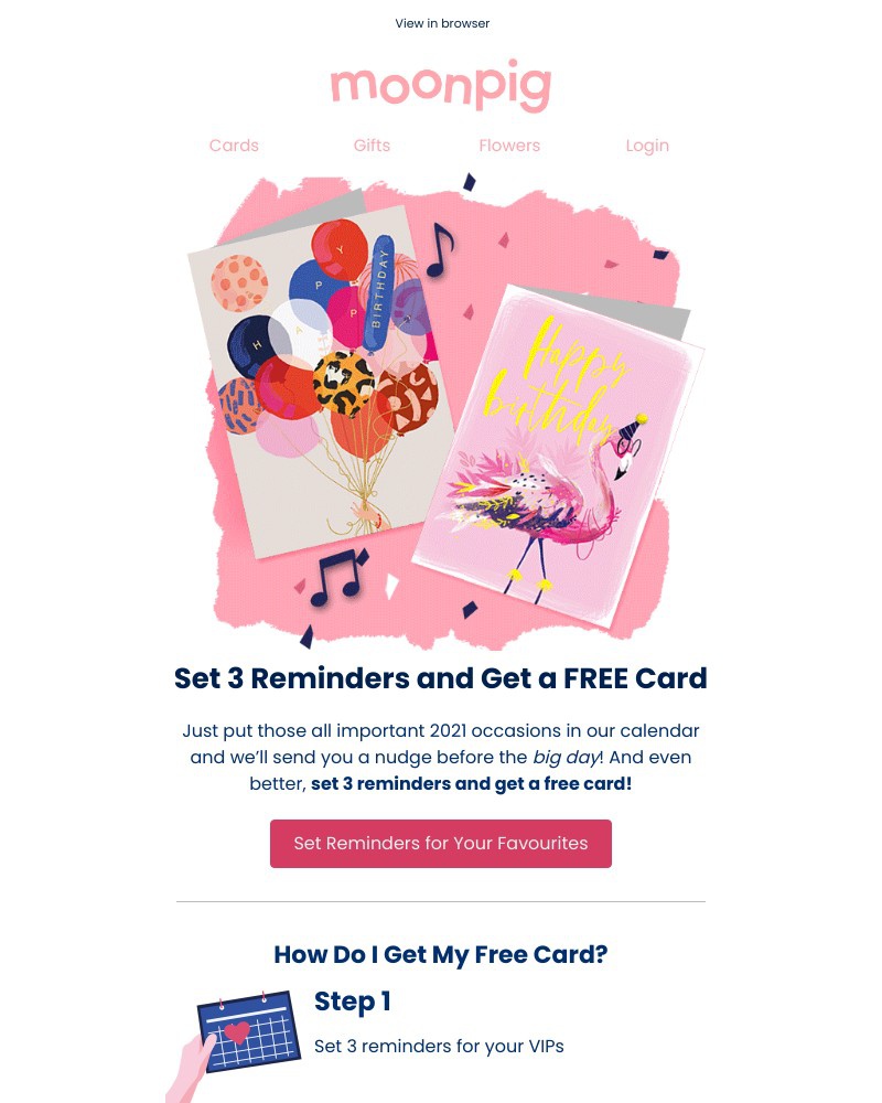 Moonpig - You know the best way to brighten their day? With a thoughtful card full of feels!