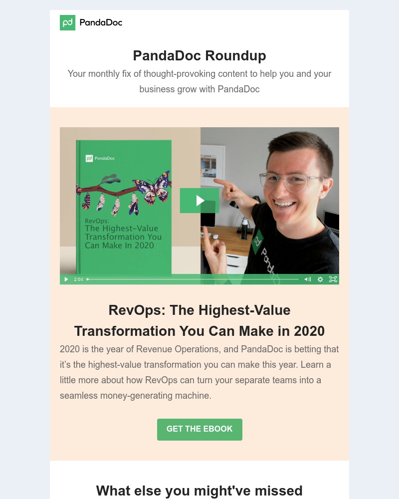 PandaDoc - You + RevOps = 💵