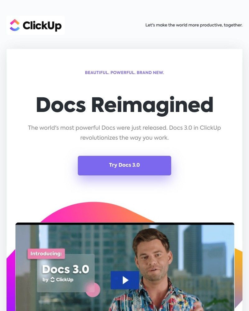 ClickUp - You'll never guess what we just added to ClickUp...