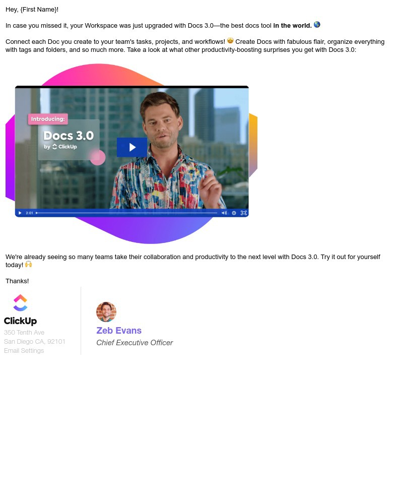 ClickUp - You'll never guess what we just added to ClickUp...