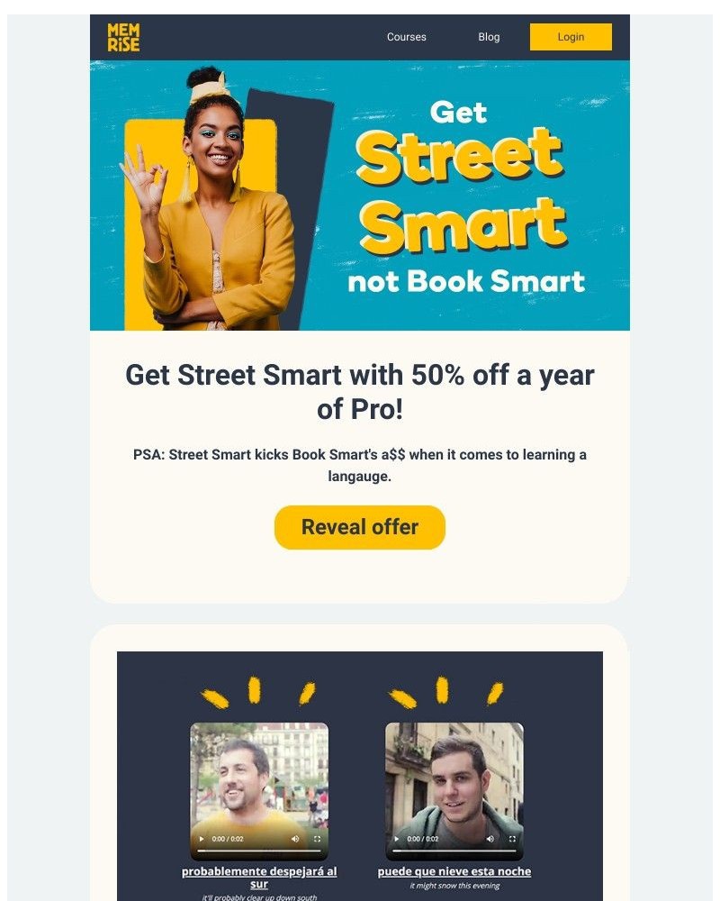 Memrise - Your April newsletter has arrived! 📬