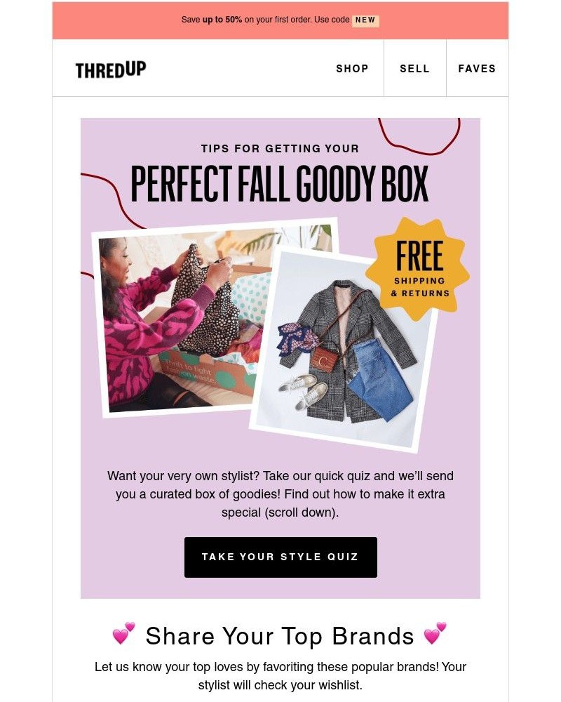 thredUP - Your dream fall closet is in this email.