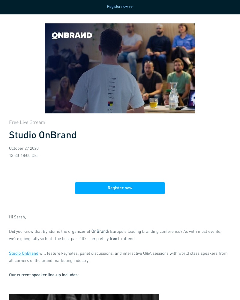 Bynder - Your free ticket to Bynder's virtual brand marketing event