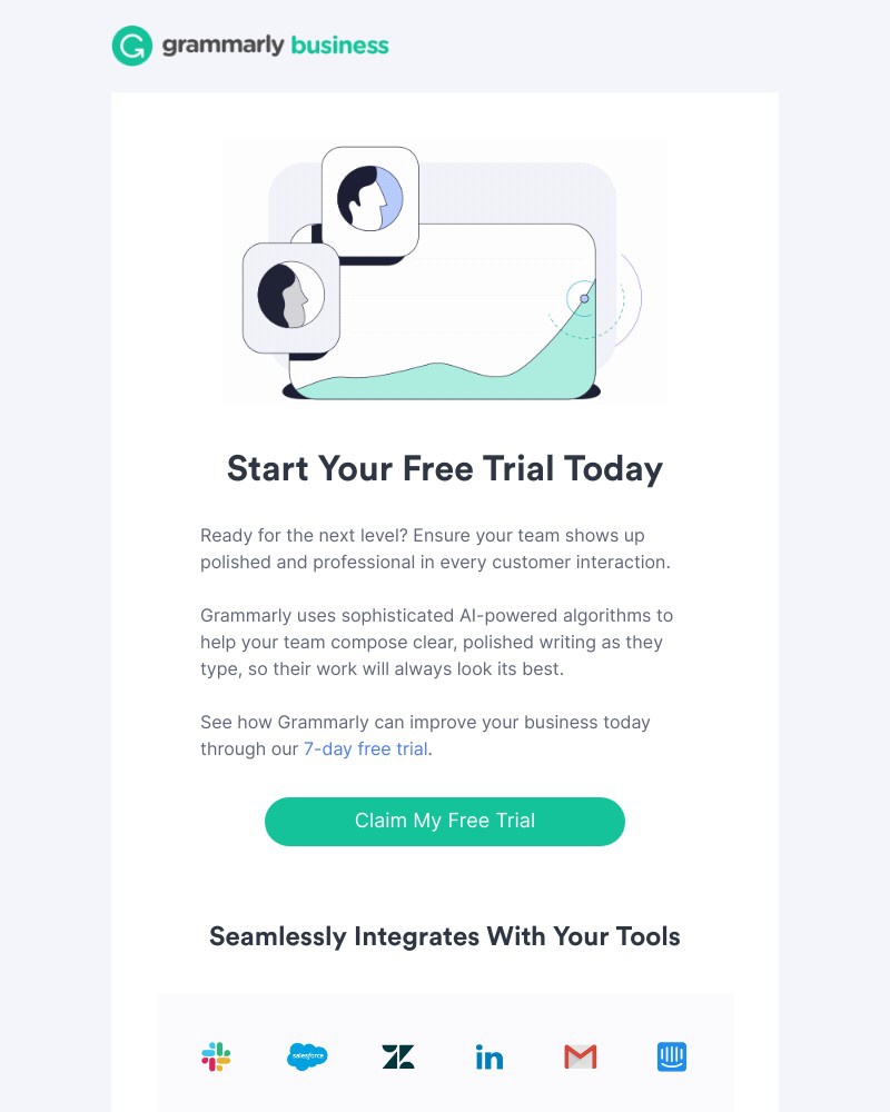 Grammarly - Your free trial has arrived! Experience Grammarly Business for free