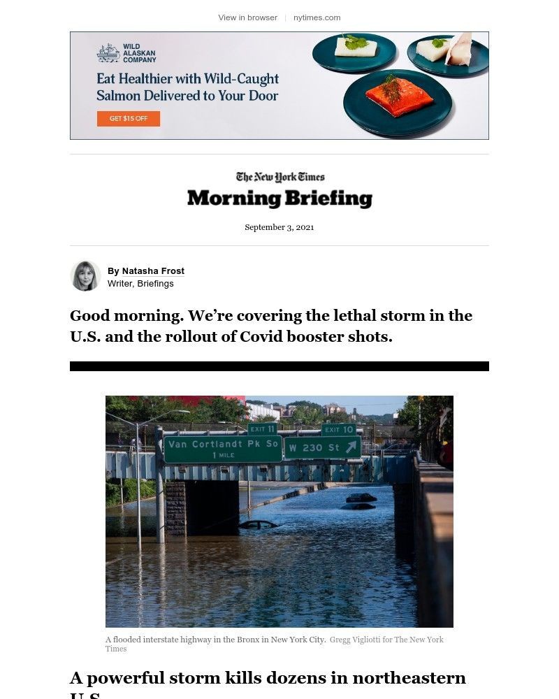 The New York Times - Your Friday Briefing