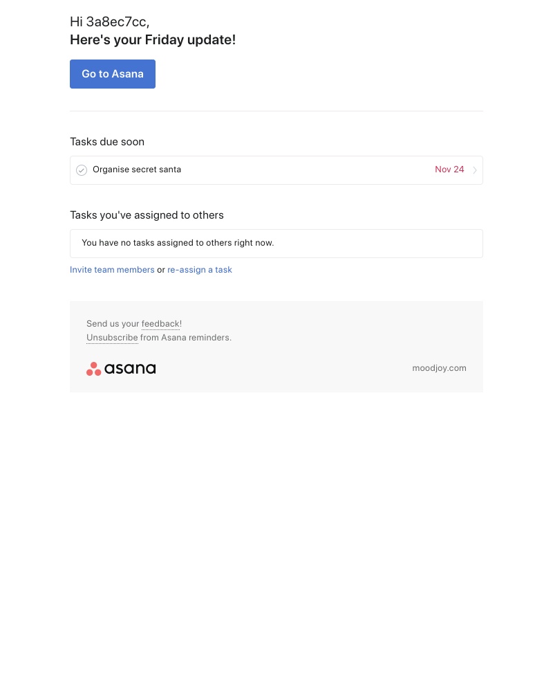 Asana - Your Friday update - moodjoy.com