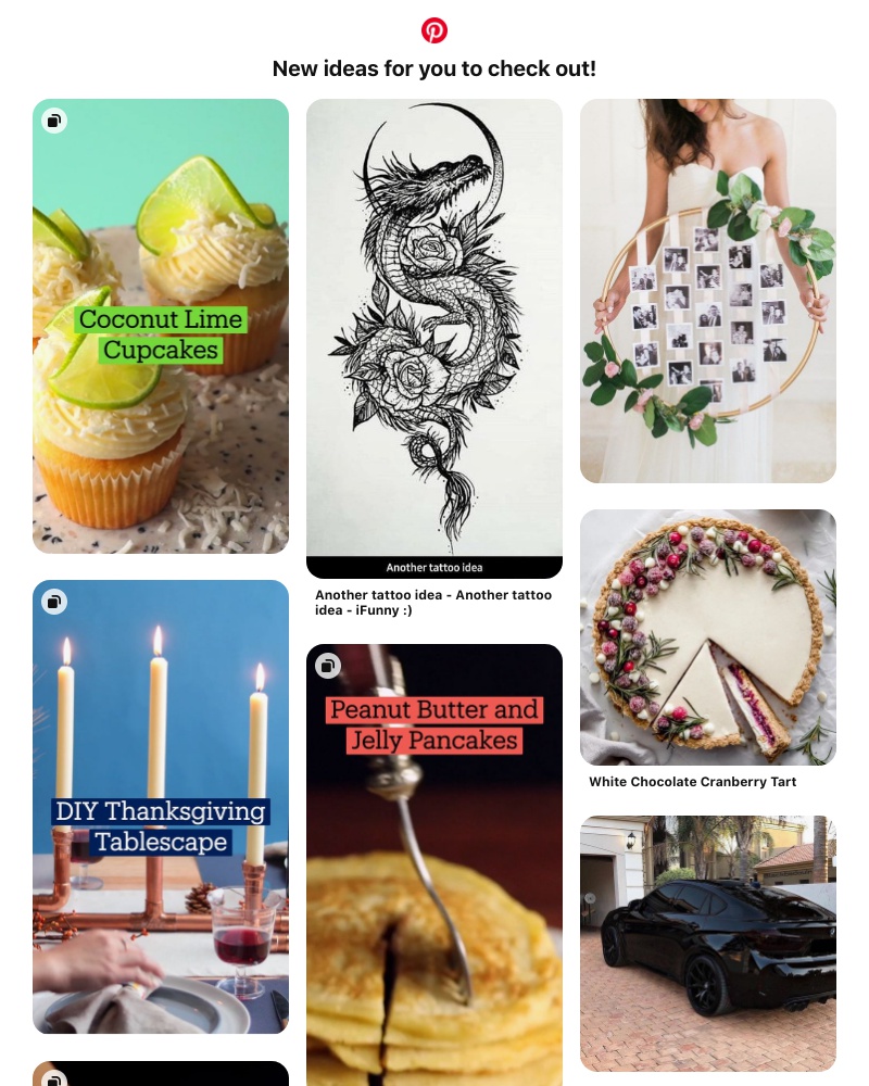 Pinterest - 📌 Your home feed, now featuring 15 new ideas