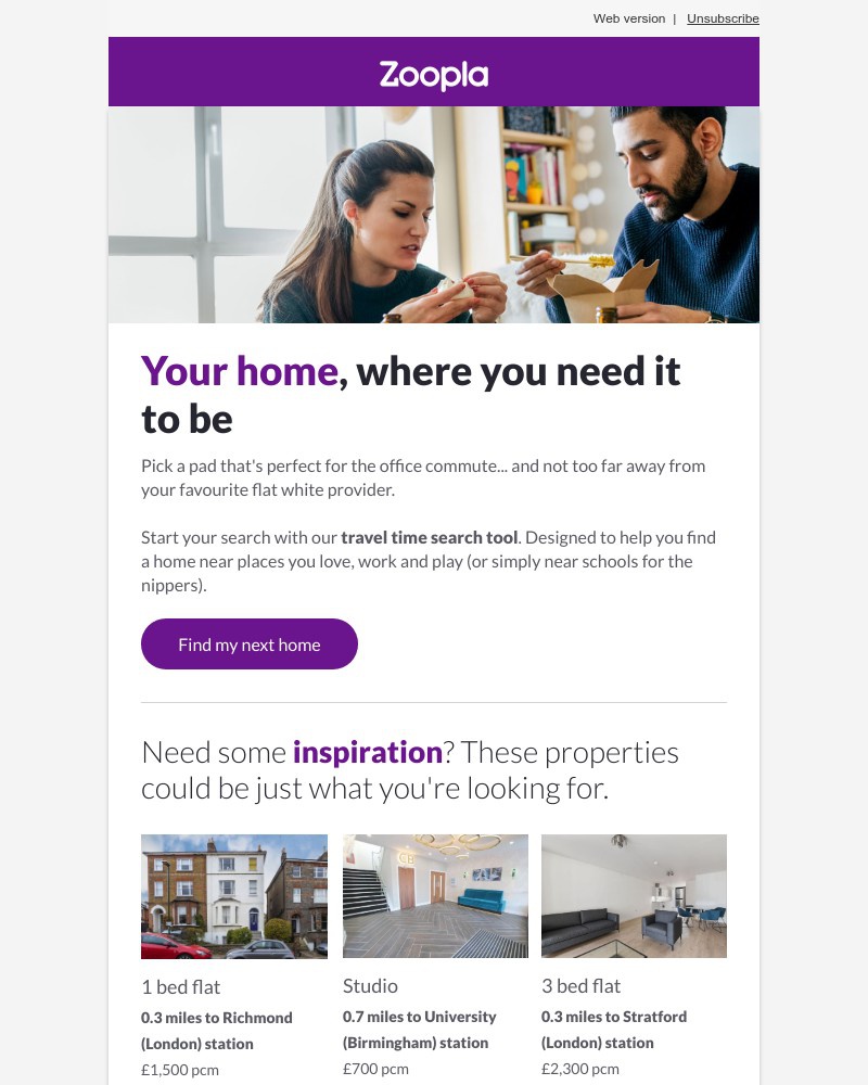 Zoopla - Your home, where you need it to be