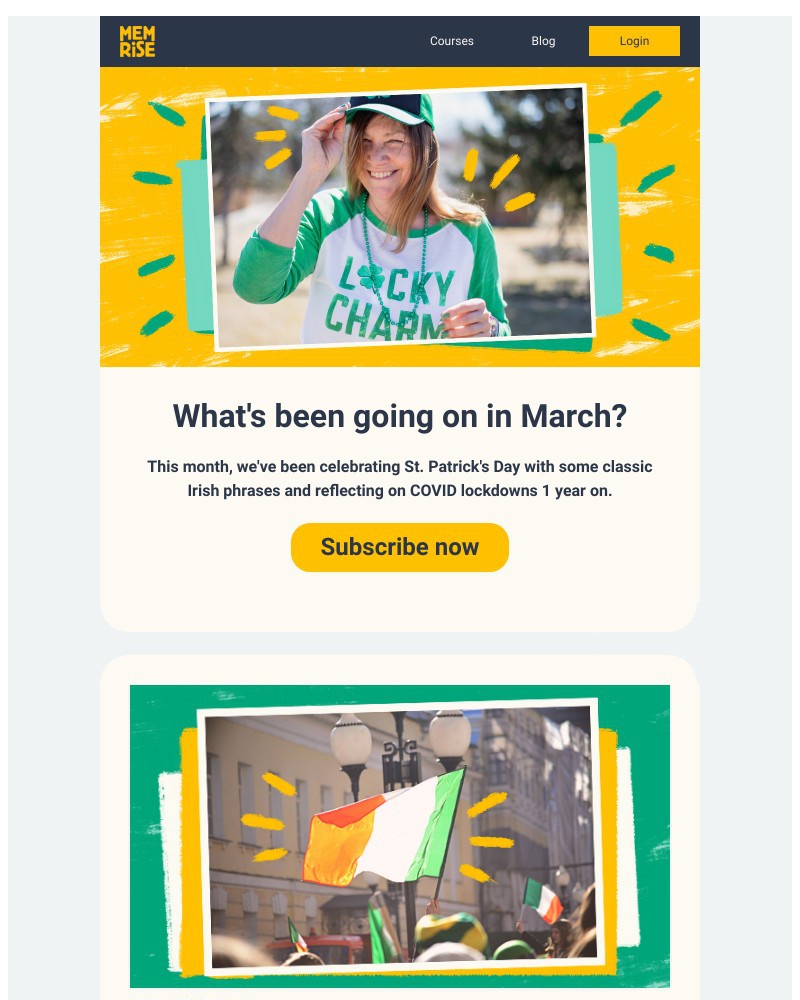 Memrise - Your March newsletter has arrived! 📬