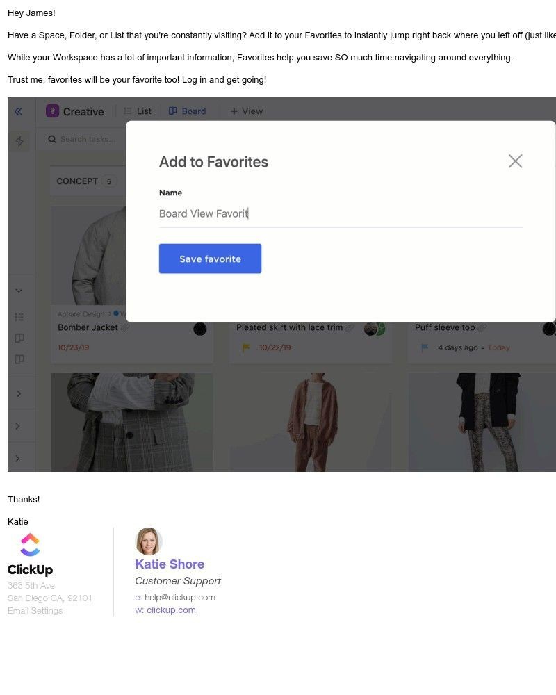 ClickUp - Your next favorite feature 🤓