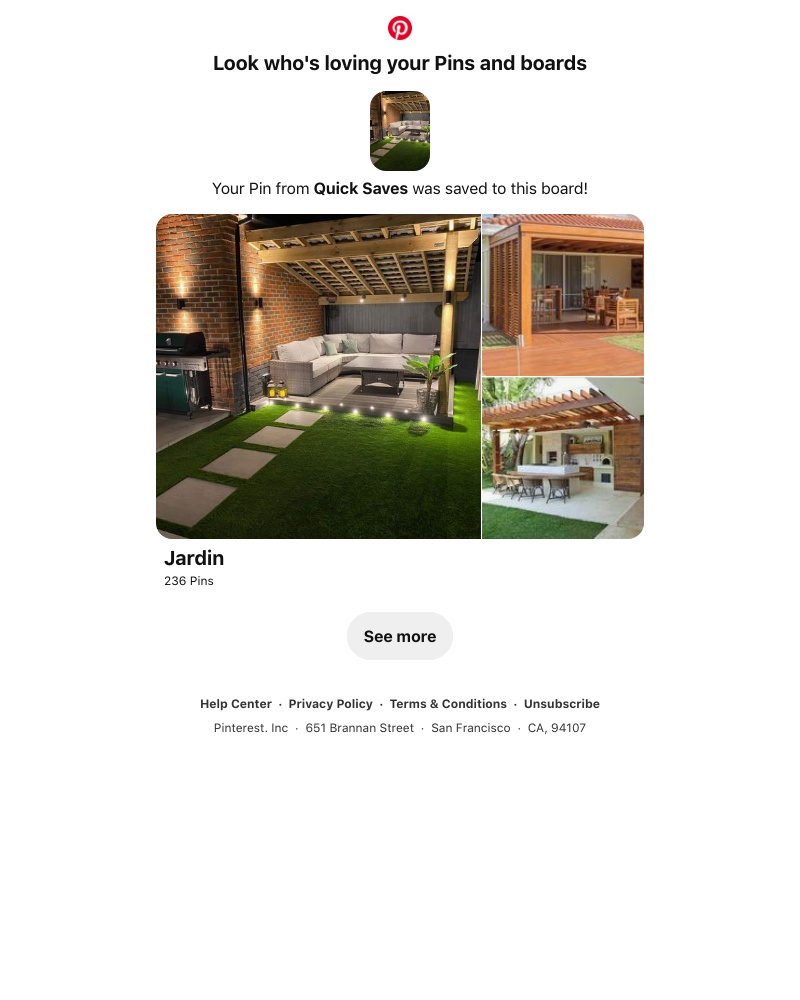 Pinterest - Your Pin from Quick Saves was saved to a similar board