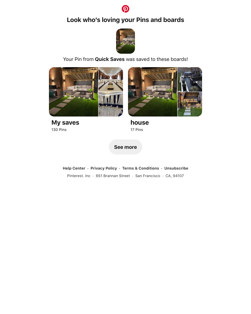 Pinterest - Your Pin from Quick Saves was saved to a similar board