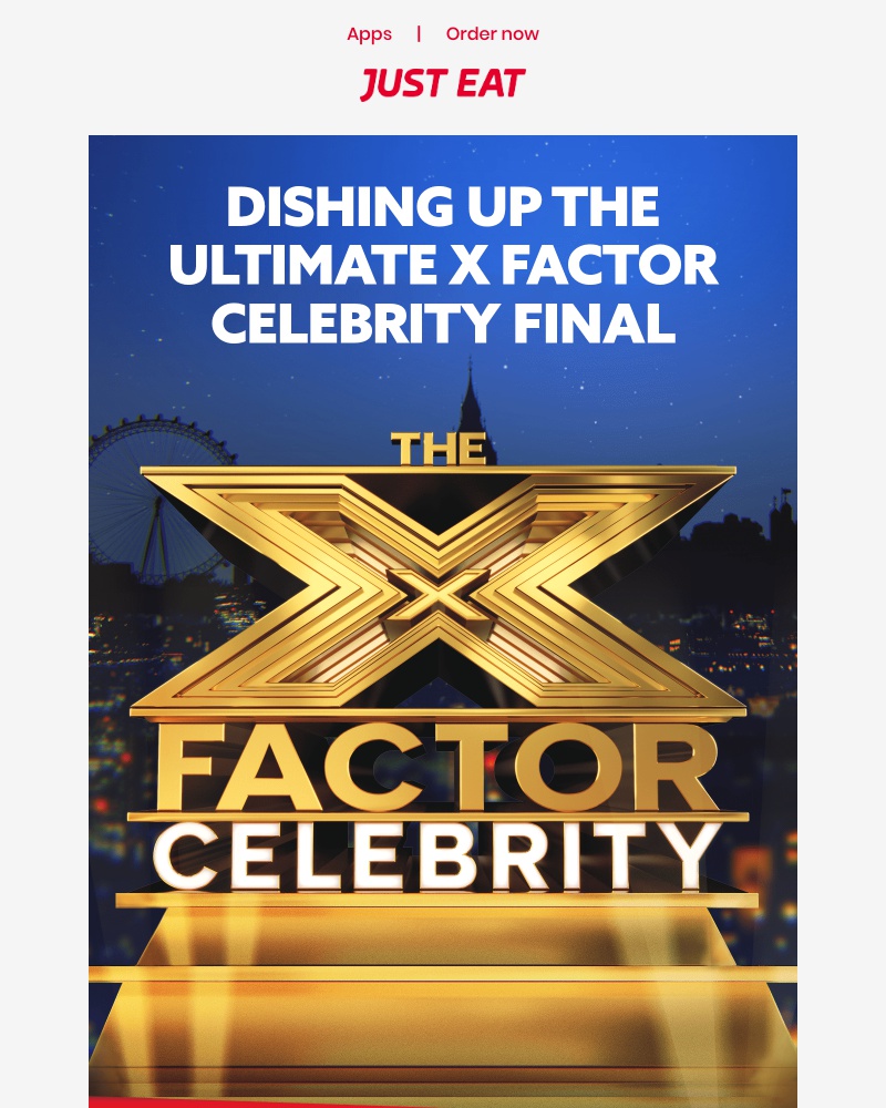 Just Eat - ⭐ Your Saturday night starts right here ⭐