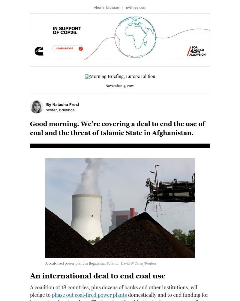 The New York Times - Your Thursday Briefing