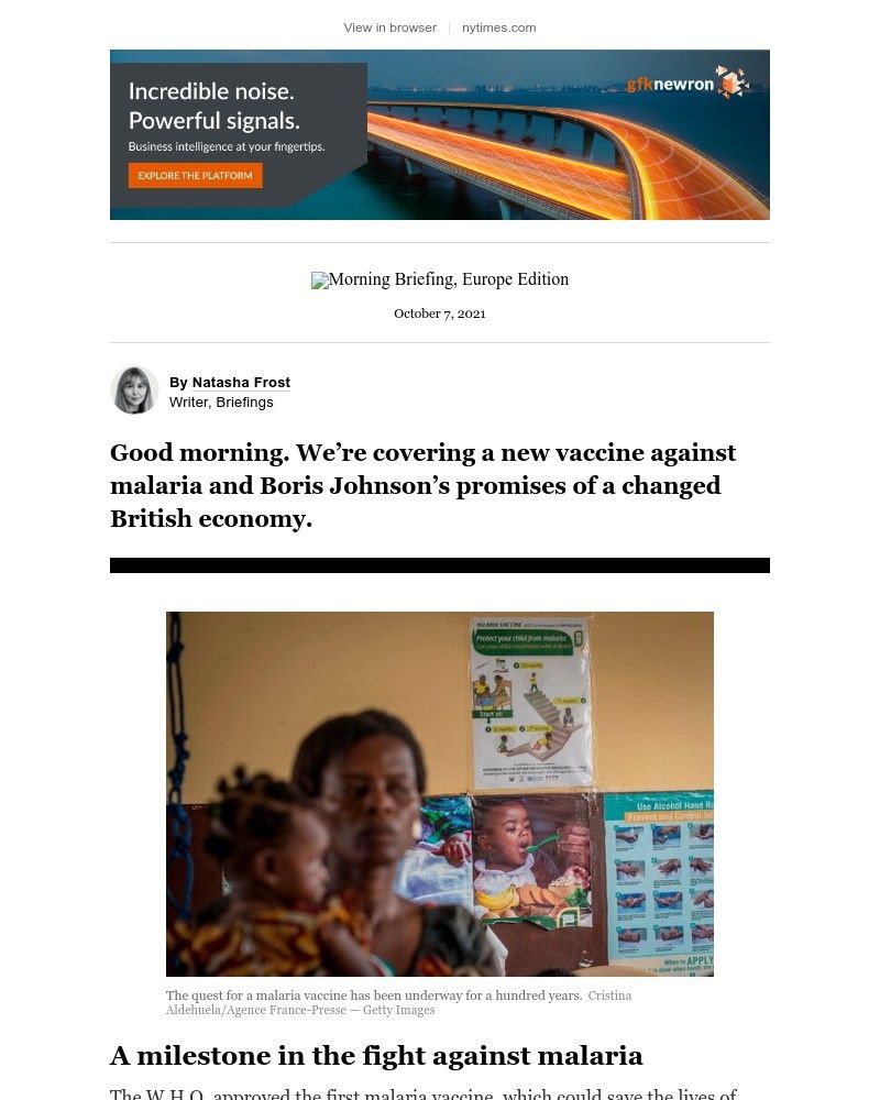 The New York Times - Your Thursday Briefing