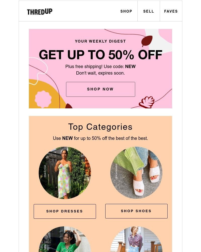 thredUP - Your top deals are ready to ship when you are!