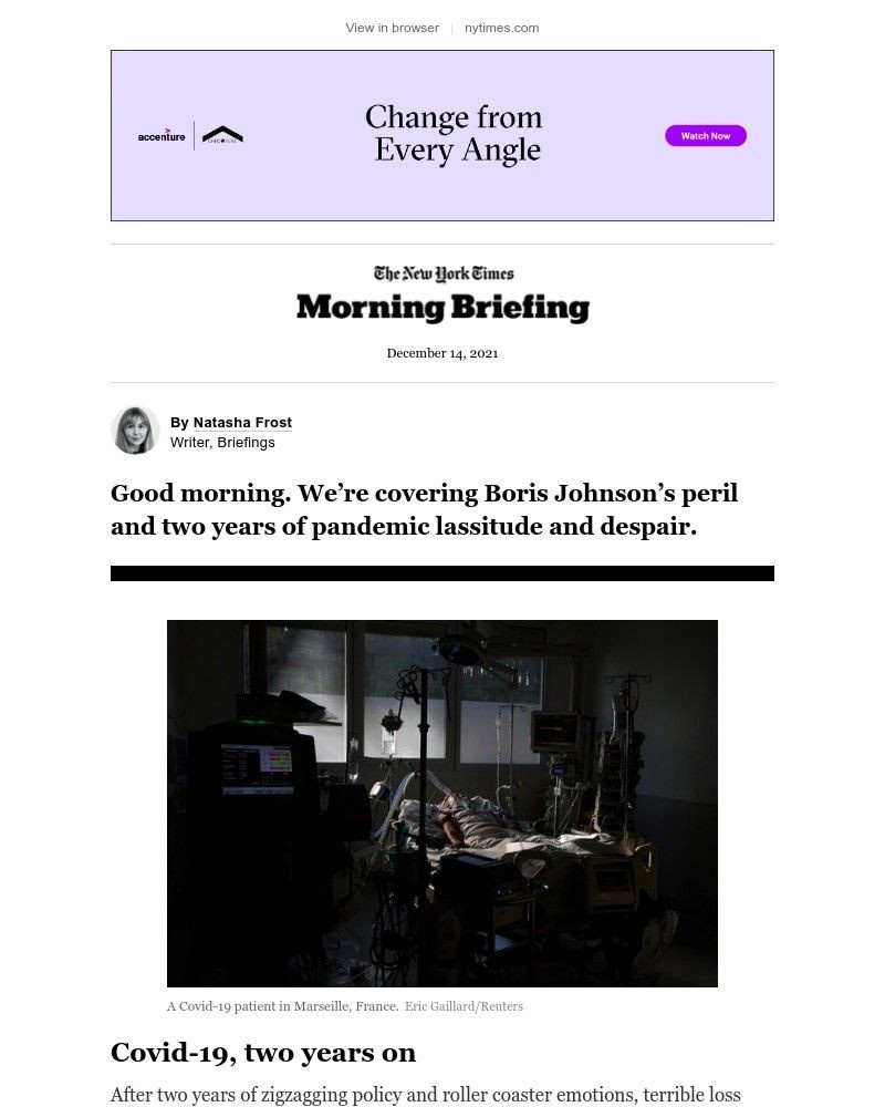 The New York Times - Your Tuesday Briefing
