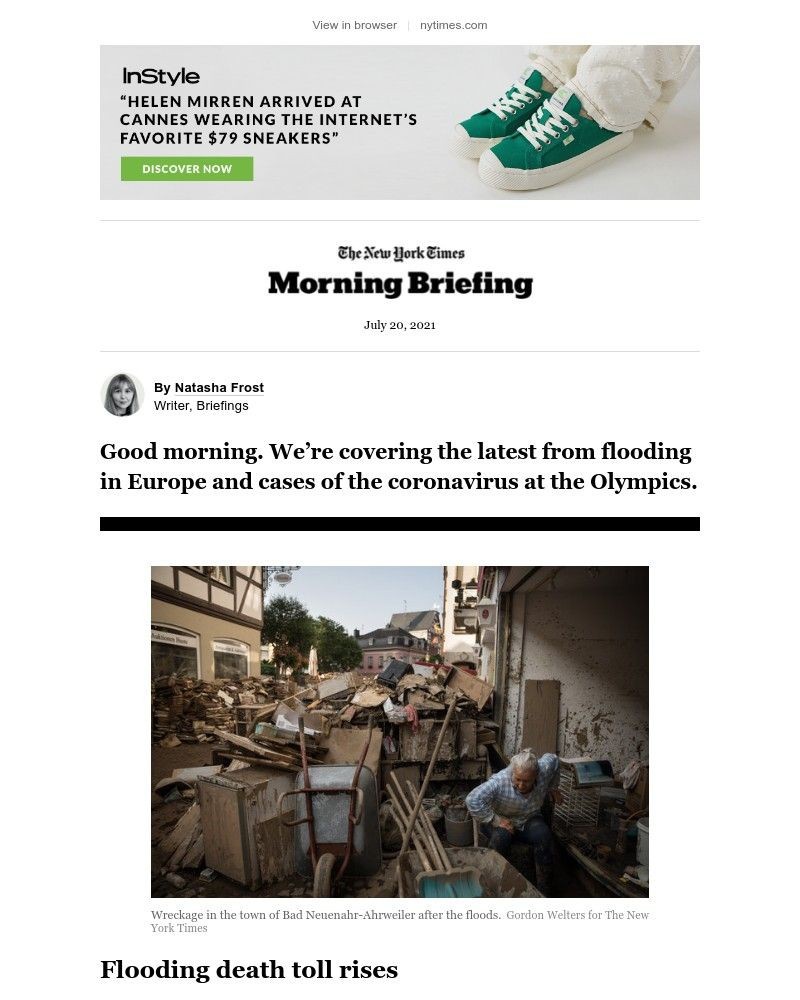 The New York Times - Your Tuesday Briefing