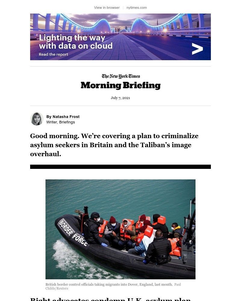 The New York Times - Your Wednesday Briefing