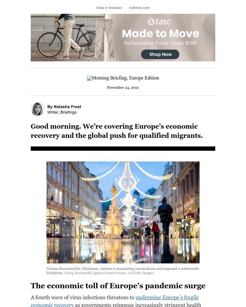The New York Times - Your Wednesday Briefing