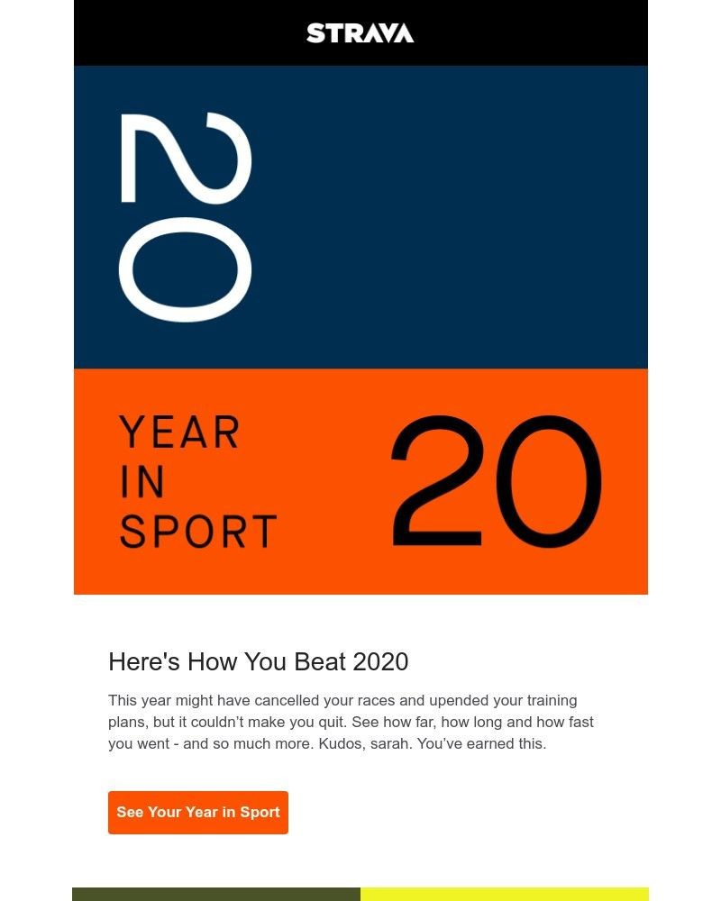 Strava - Your Year in Sport Stats Are Here!