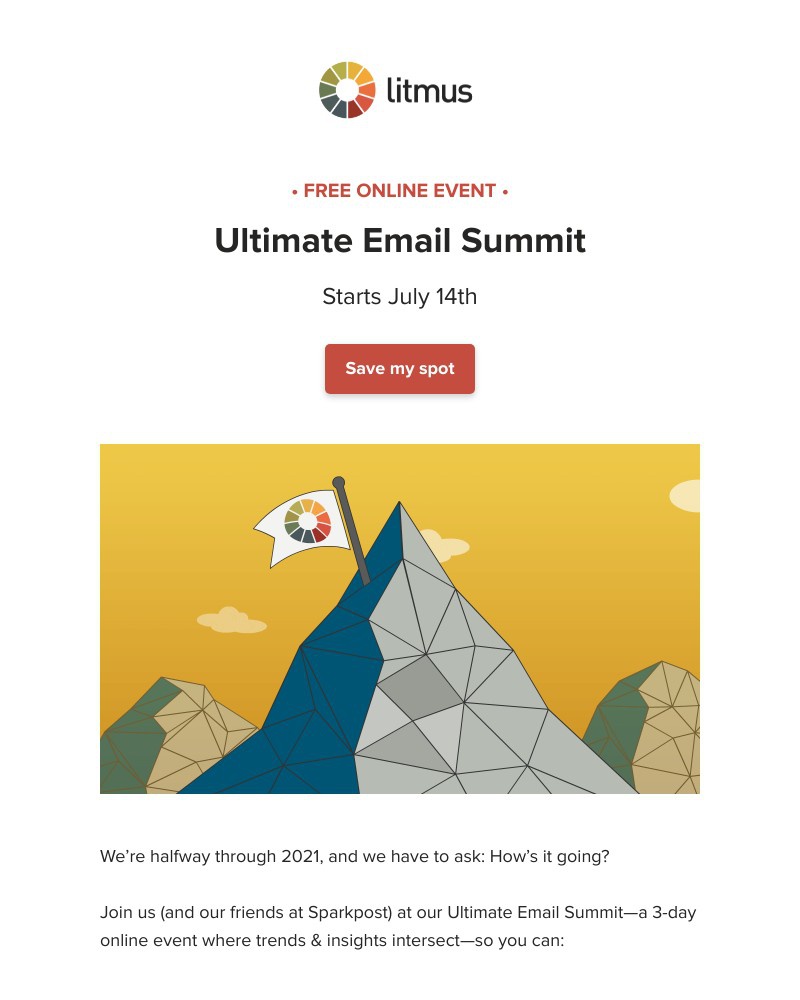 Litmus - You’re invited to this season’s peak event