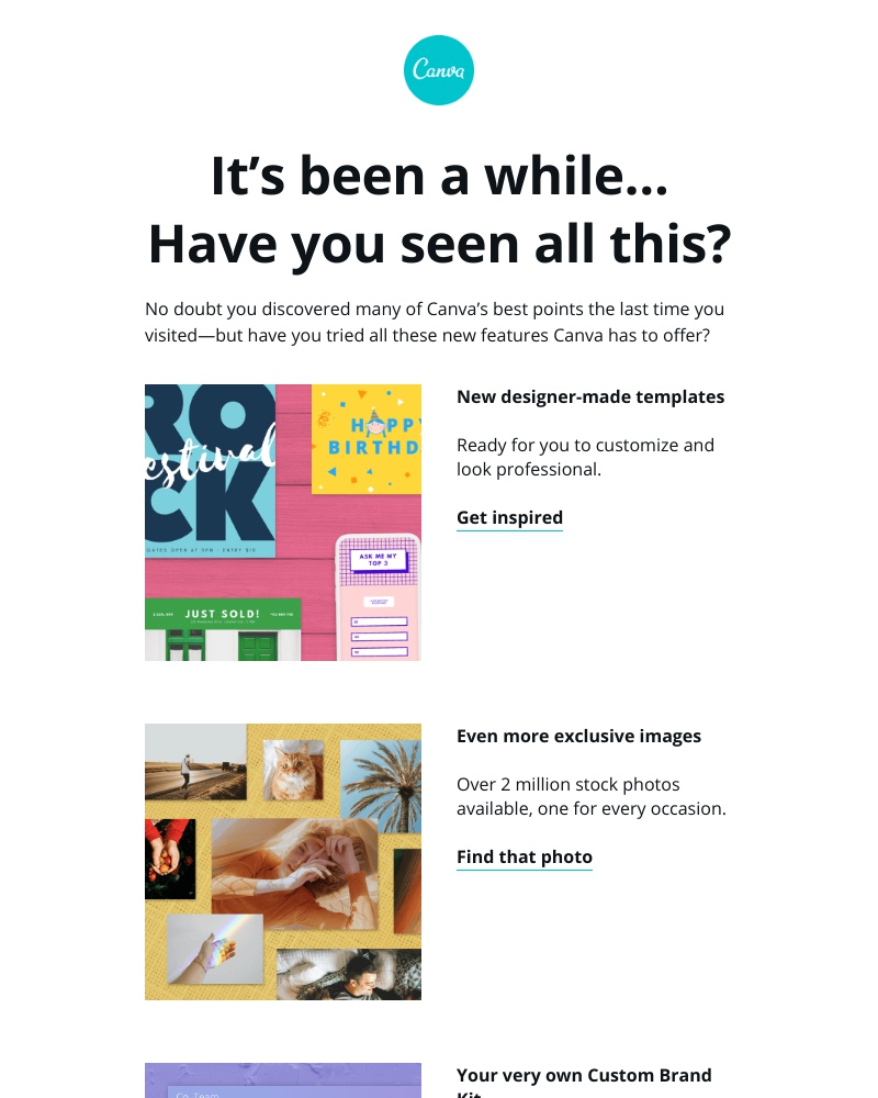 Canva - You’ve been gone a while—see what’s new!