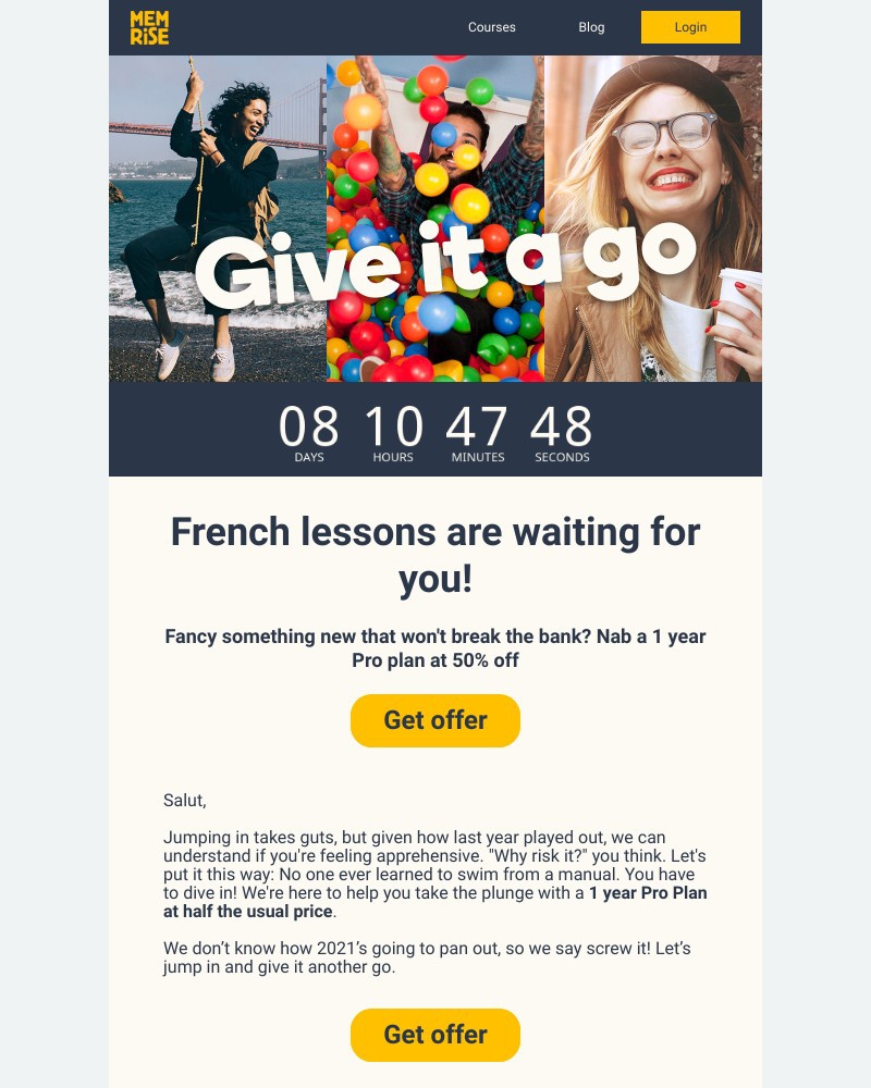 Memrise - You've still got time to jump in!