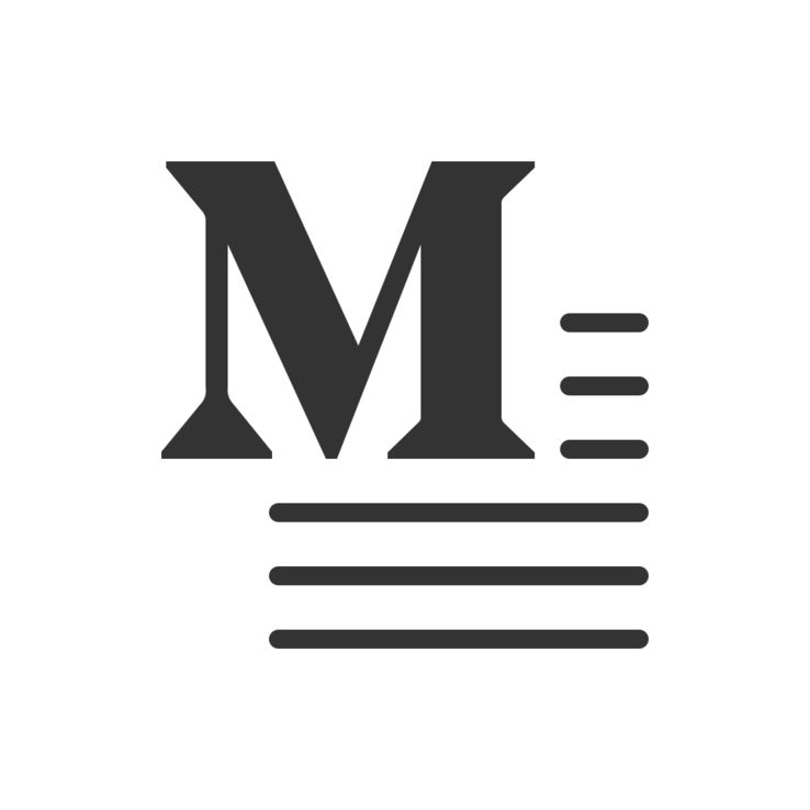 Ikon med logotyp för Medium