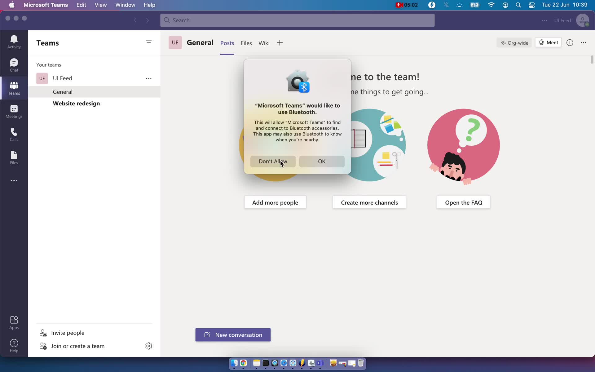 Accepting an invite on Microsoft Teams video thumbnail