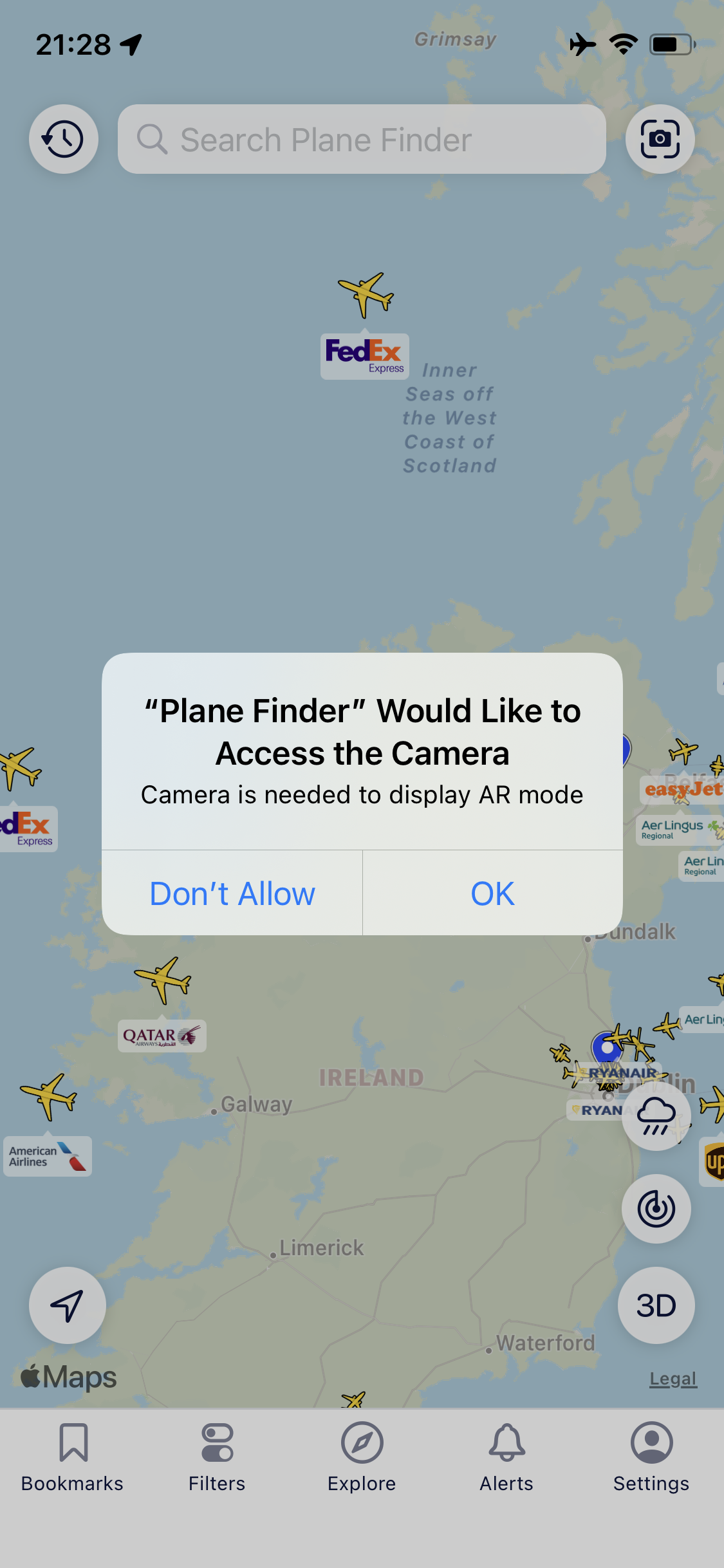 General browsing on Plane finder video thumbnail