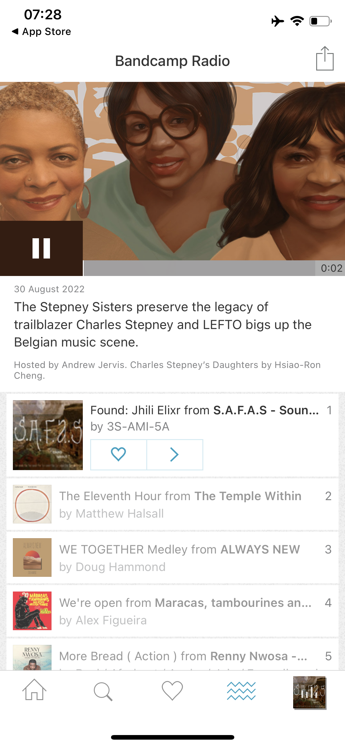 Screenshot of Playlist