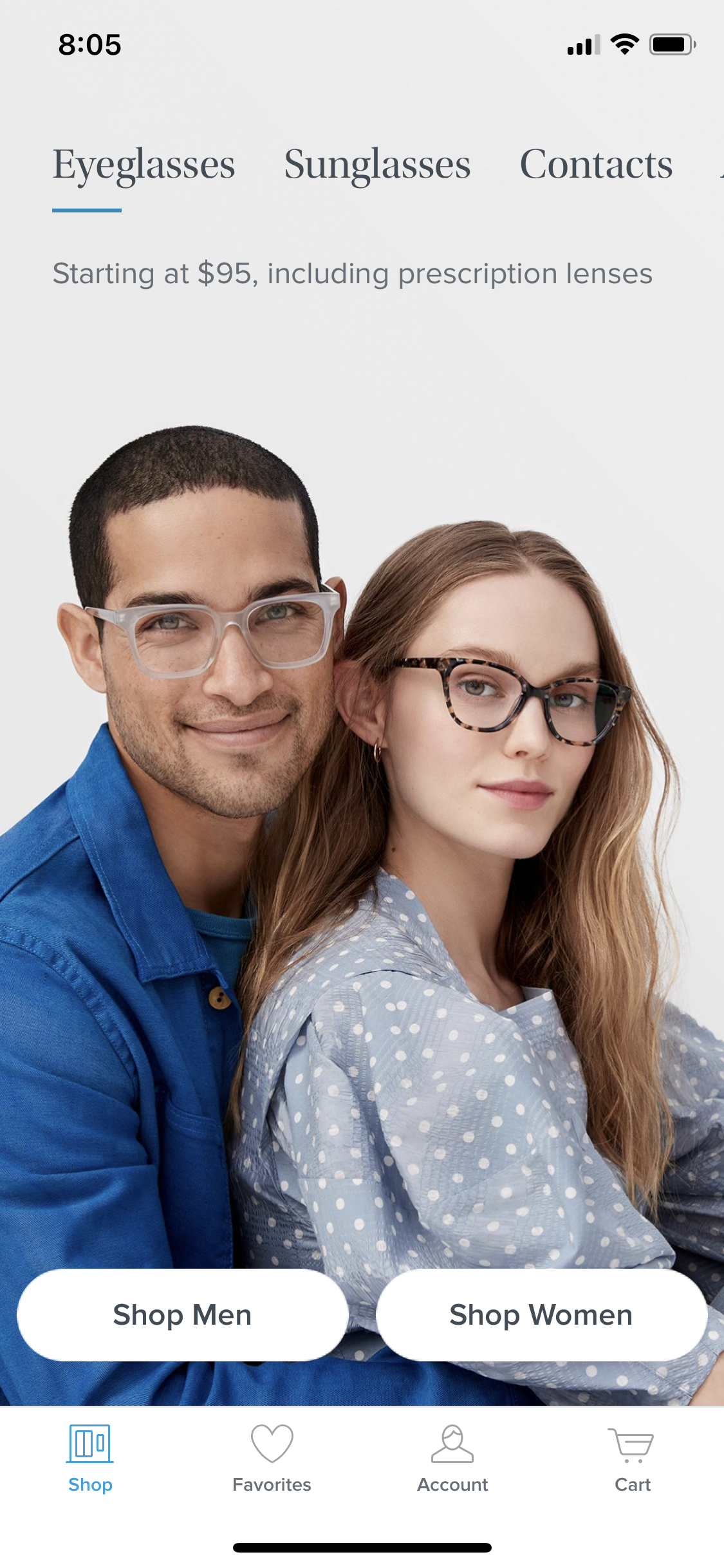 General browsing on Warby Parker video thumbnail