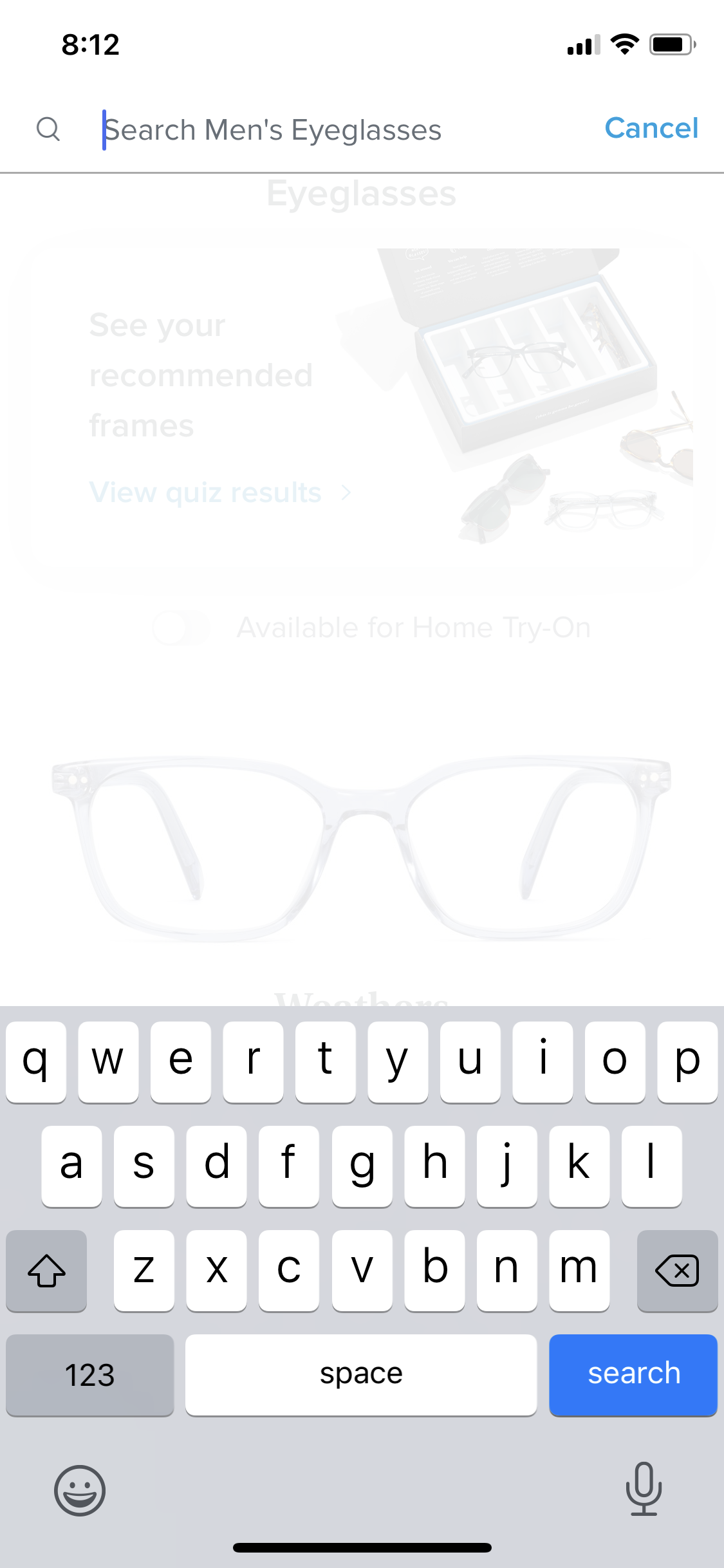 General browsing on Warby Parker video thumbnail