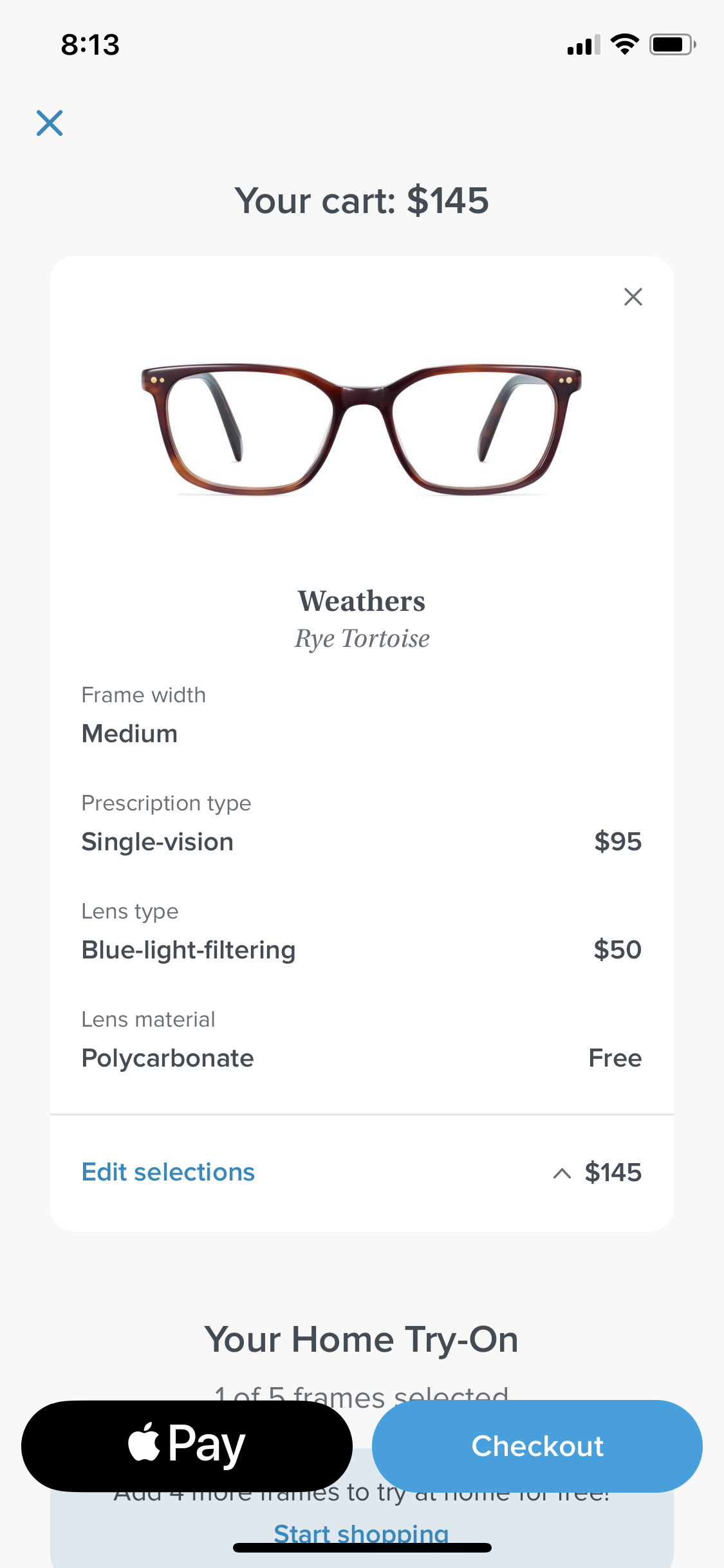 General browsing on Warby Parker video thumbnail