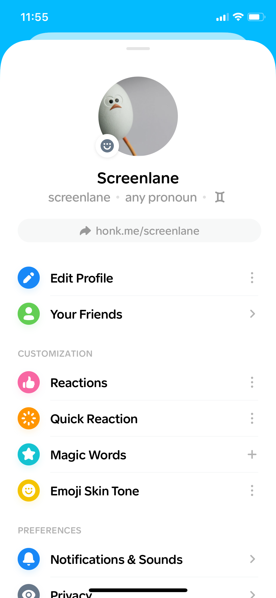 General browsing screenshot