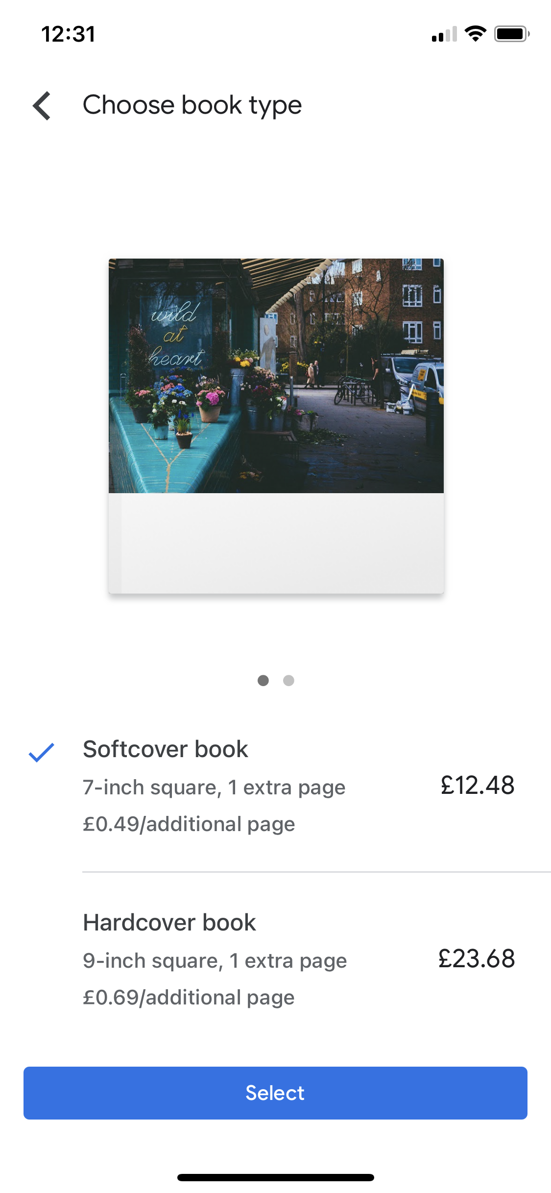 General browsing on Google Photos video thumbnail