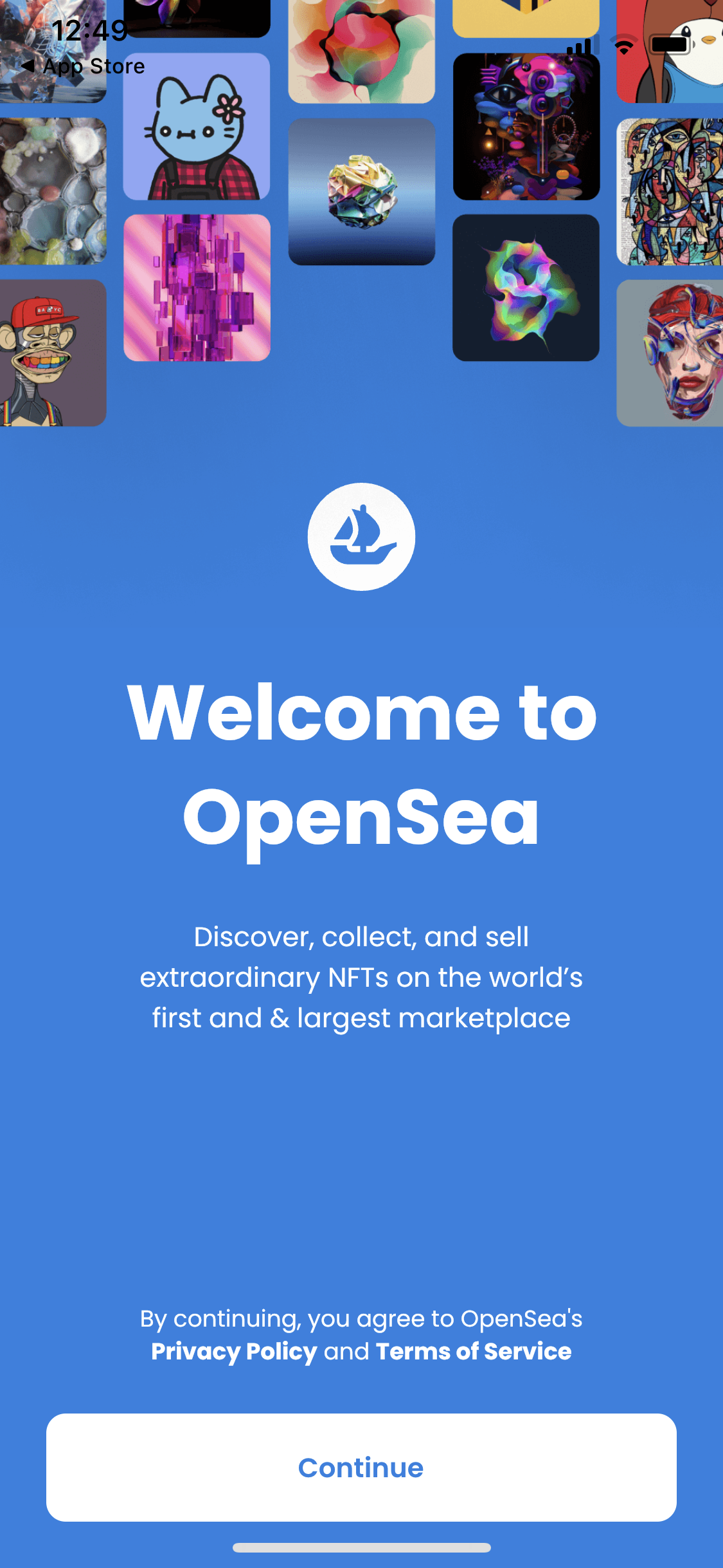 General browsing on OpenSea video thumbnail