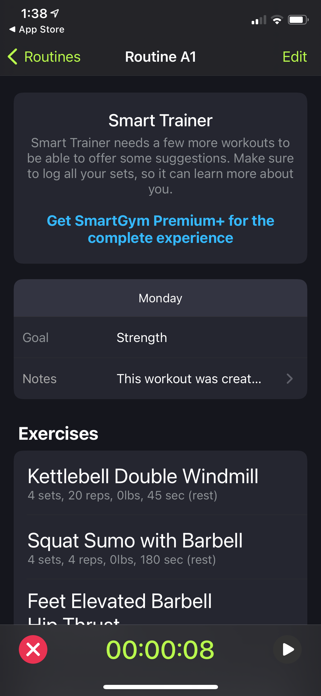 General browsing on SmartGym video thumbnail