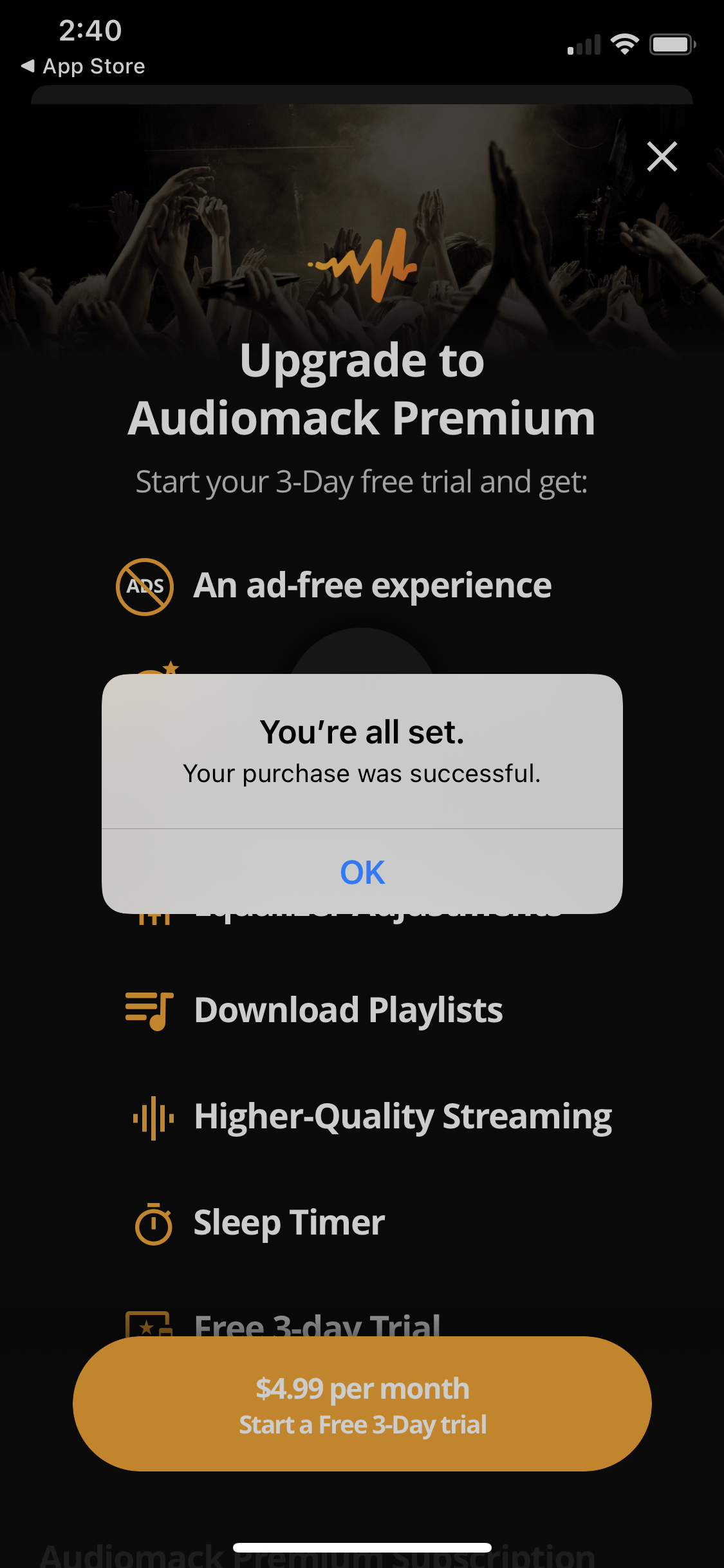 General browsing on Audiomack video thumbnail