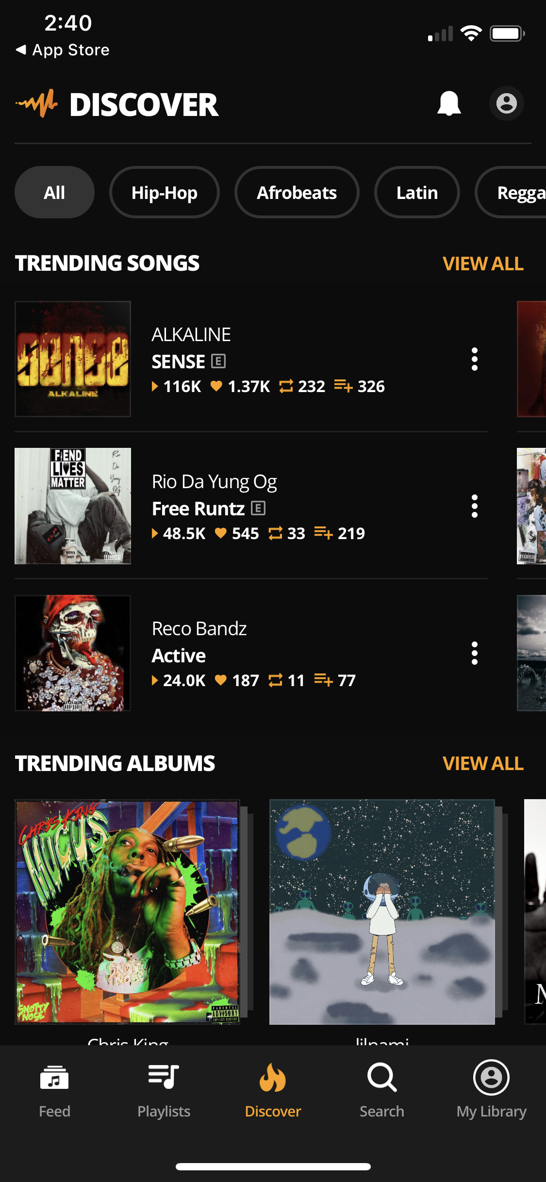 General browsing on Audiomack video thumbnail