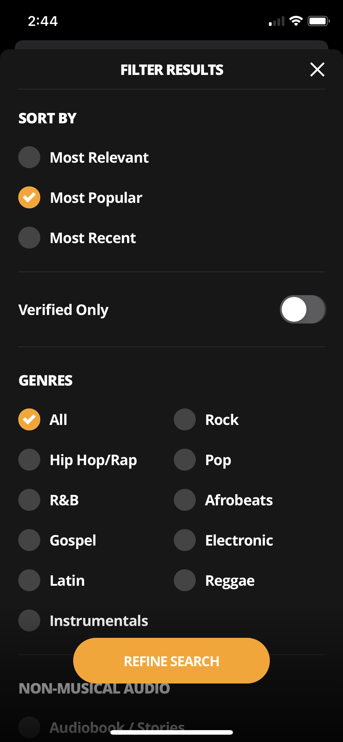 General browsing on Audiomack video thumbnail