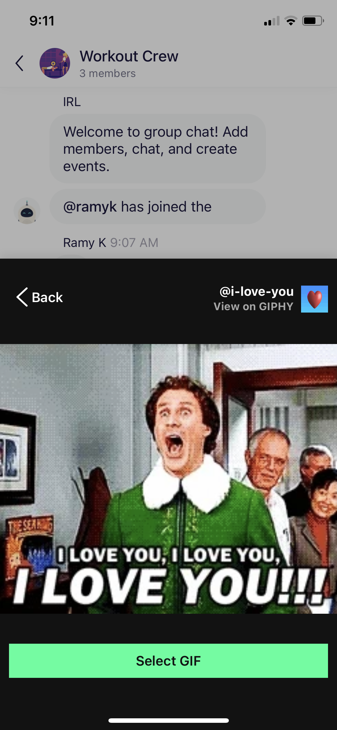 Screenshot of Select GIF