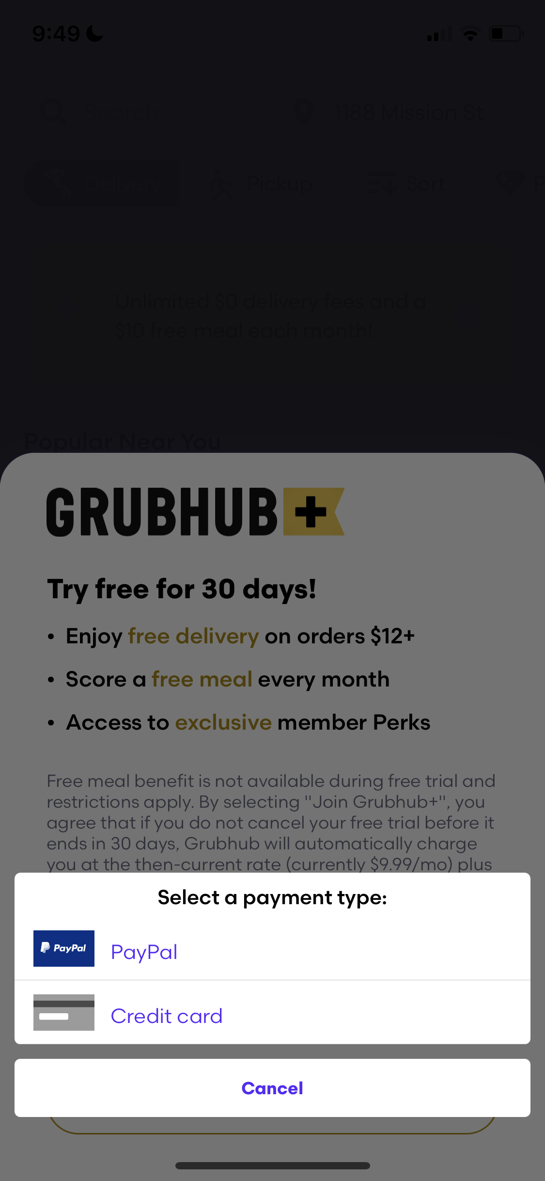 General browsing on Grubhub video thumbnail