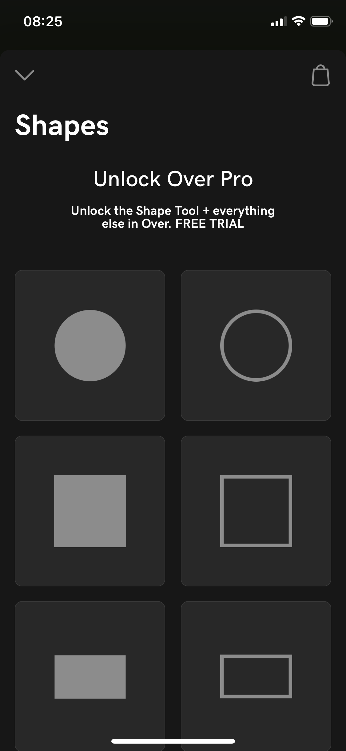 Screenshot of Shapes