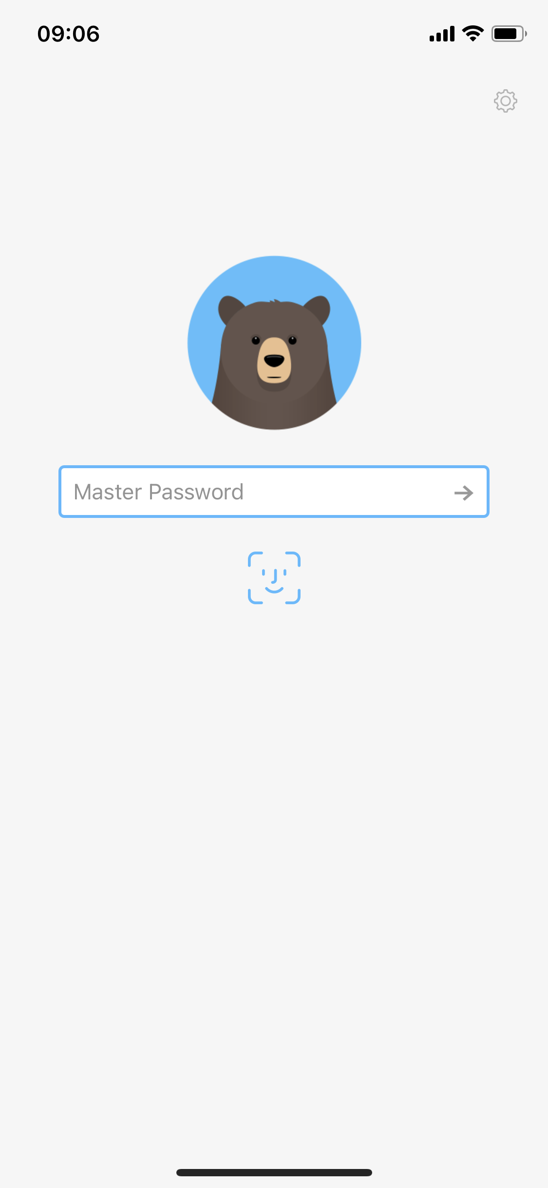 Screenshot of Login